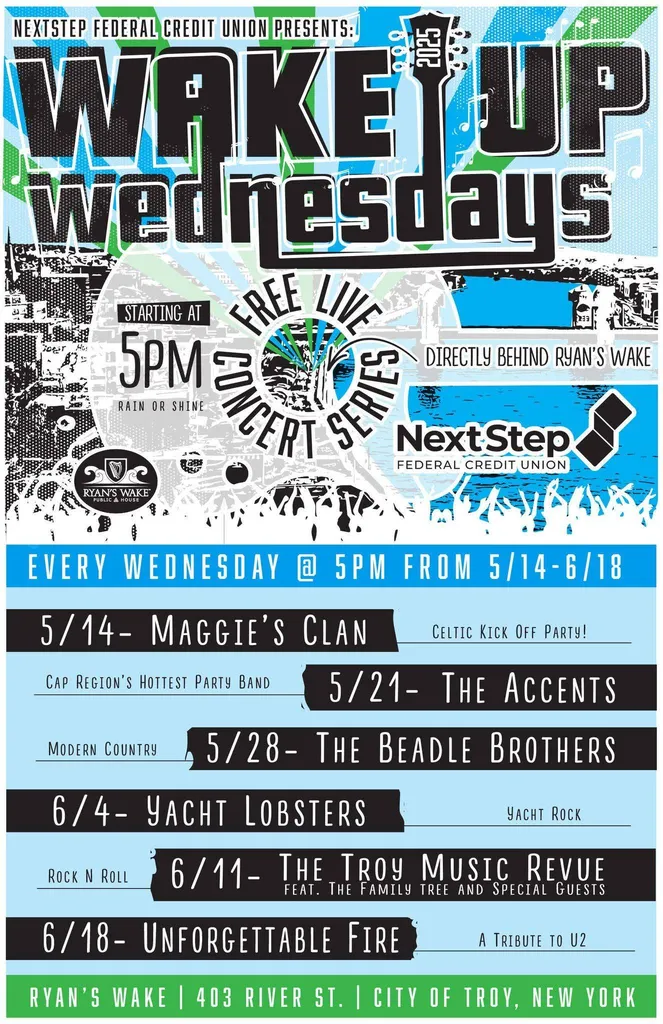 Wake Up Wednesdays flyer