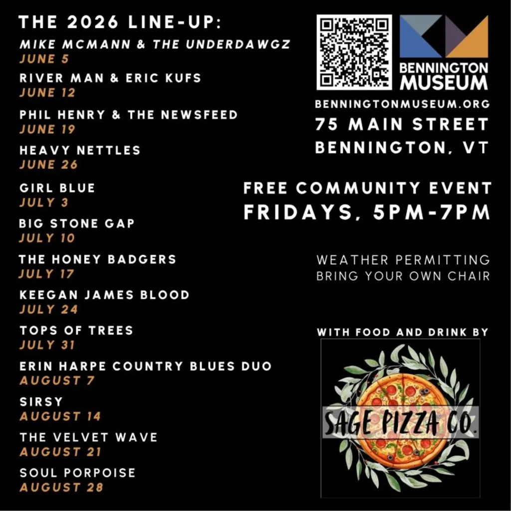 Concerts in the Courtyard flyer