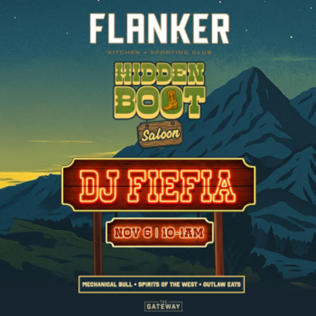 DJ Fiefia in the Hidden Boot Saloon