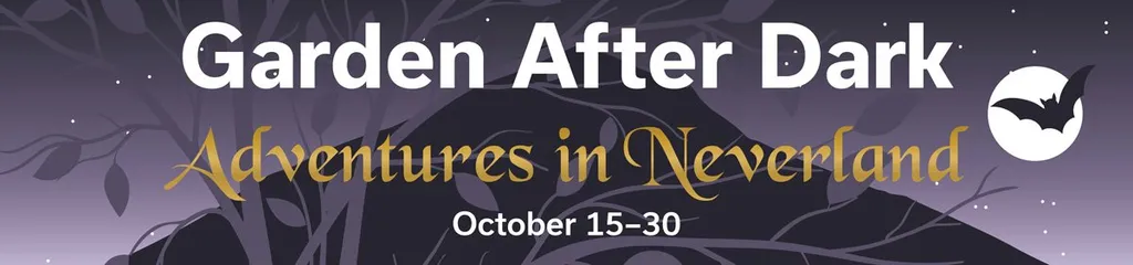 Garden After Dark: Adventures in Neverland