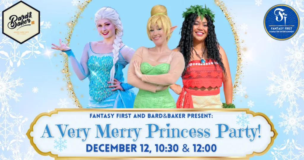A Very Merry Princess Party ( 2 Sessions)
