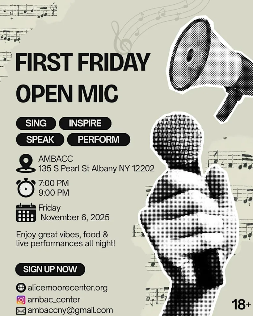 First Friday Open Mic