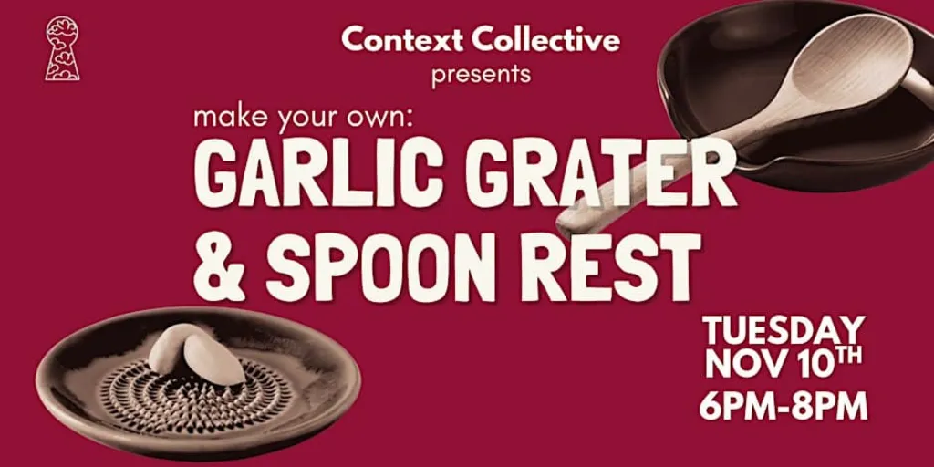 Make Your Own Garlic Grater and Spoon Rest