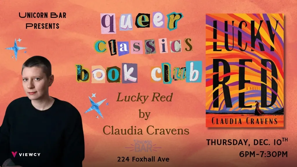 Queer Classics Book Club: "Lucky Red" by Claudia Cravens