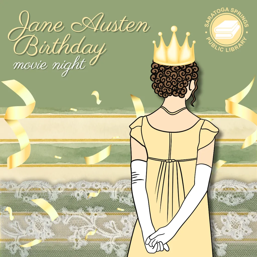 Jane Austen Birthday Movie Night In-Person