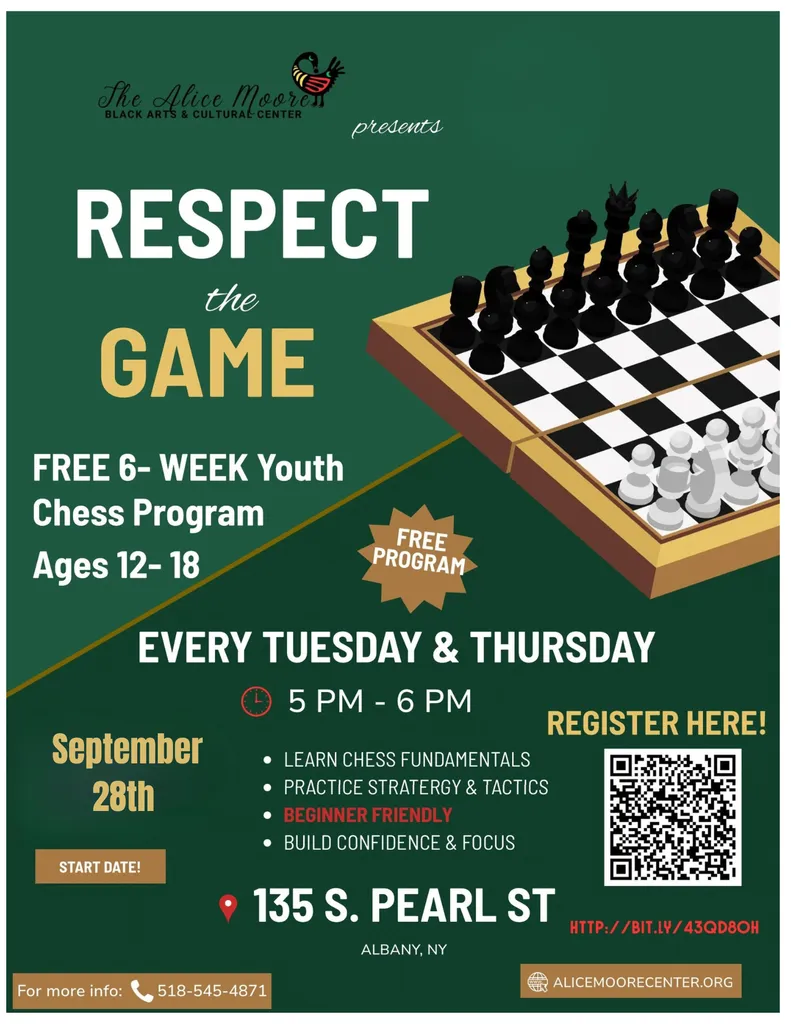 Respect the Game Youth Chess Program