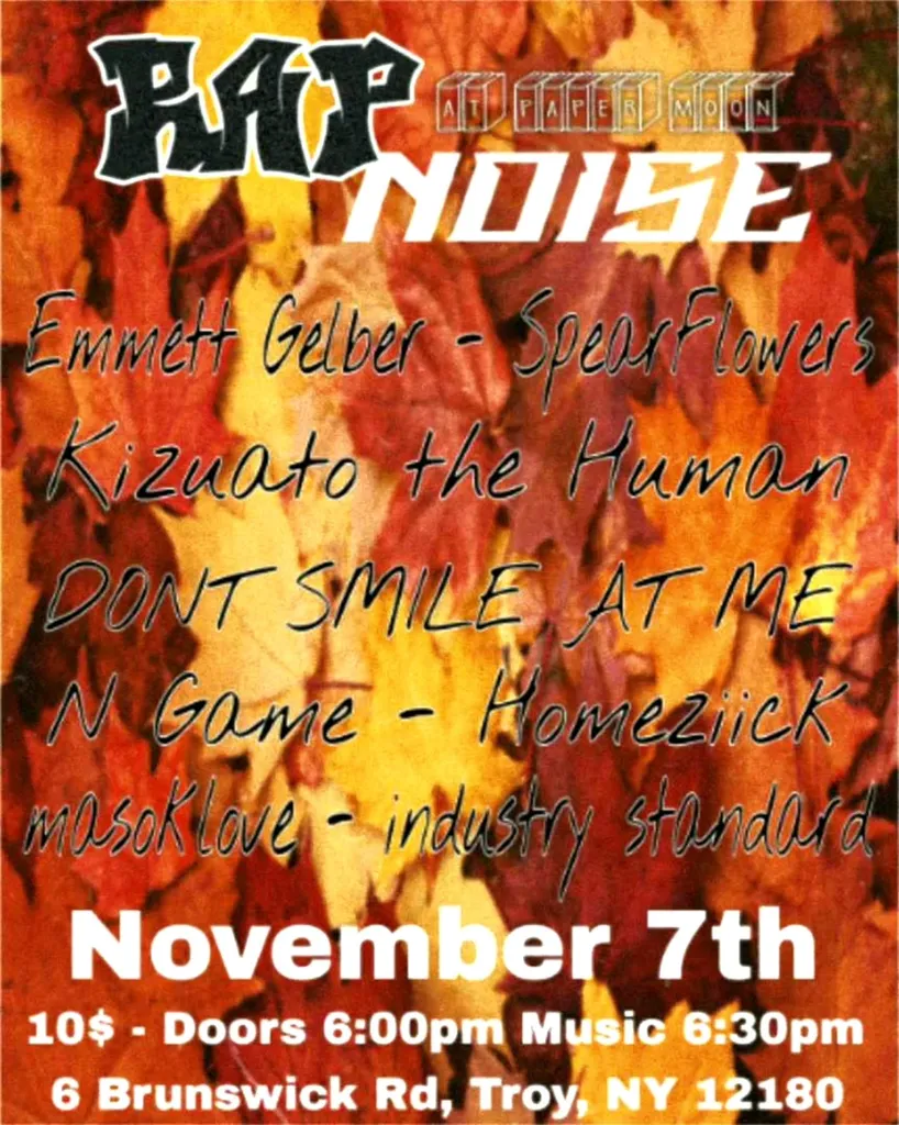 Rap Noise / Noise Rap at Paper Moon