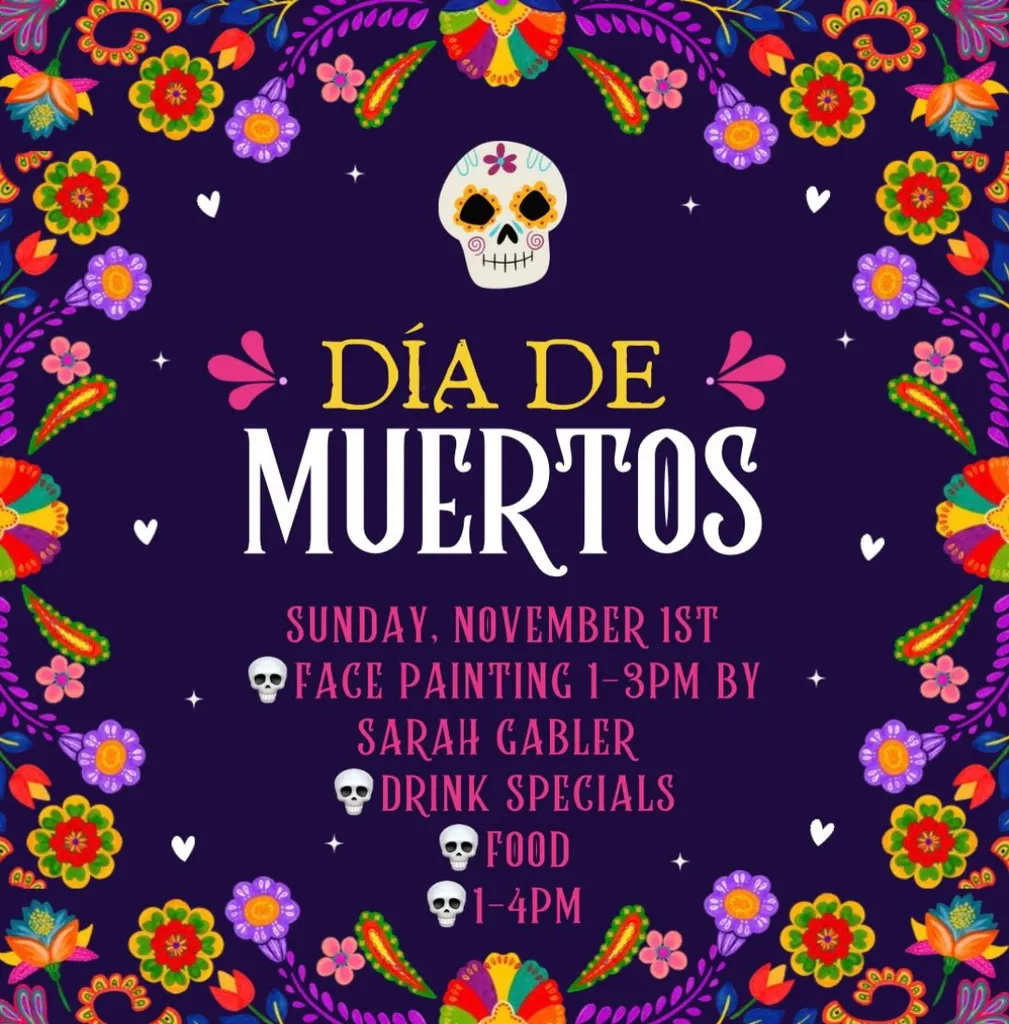 Día de Muertos Face Painting with Sarah Gabler