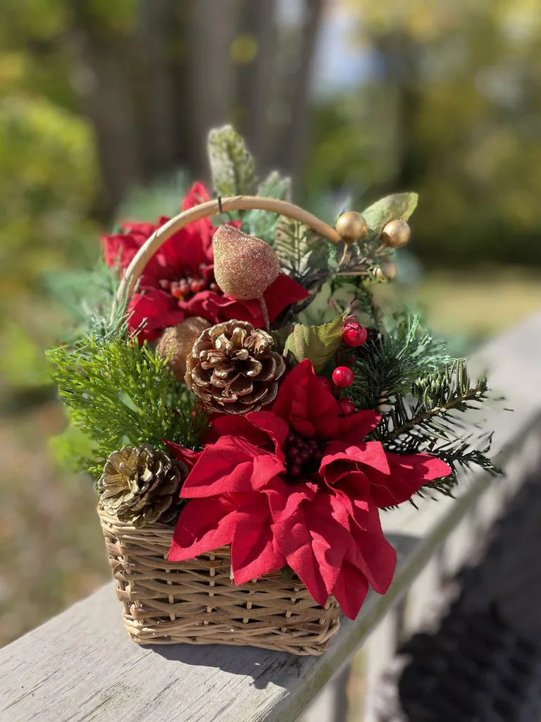 Holiday Floral Arrangement Class