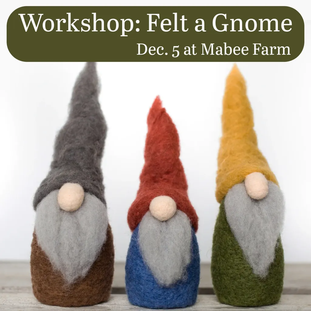 Workshop: Felt a Gnome