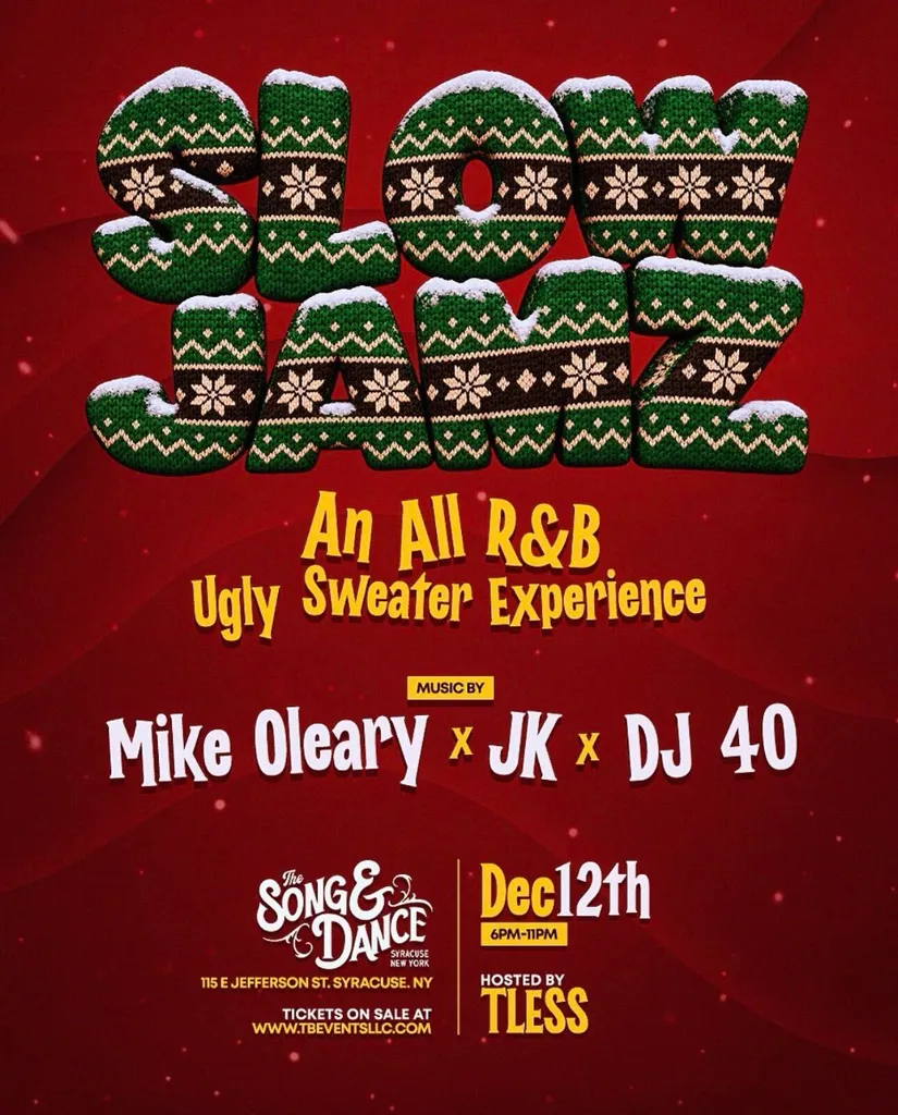SLOW JAMZ: An All R&B Ugly Sweater Experience