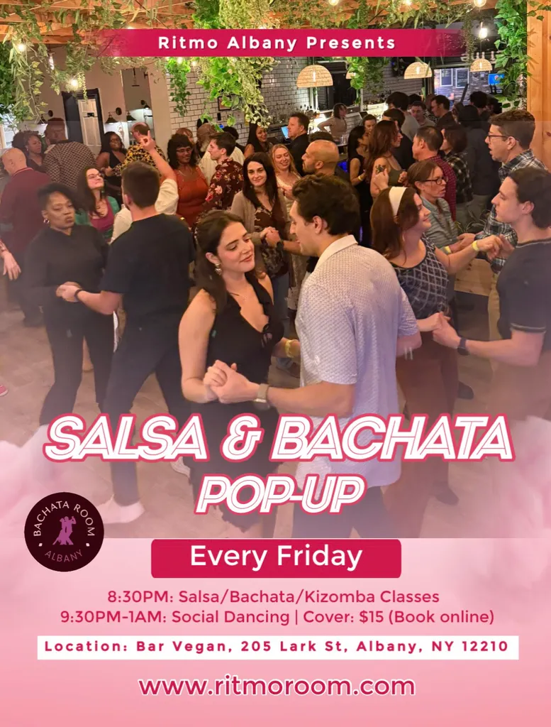 Salsa & Bachata Pop-Up Friday at Bar Vegan