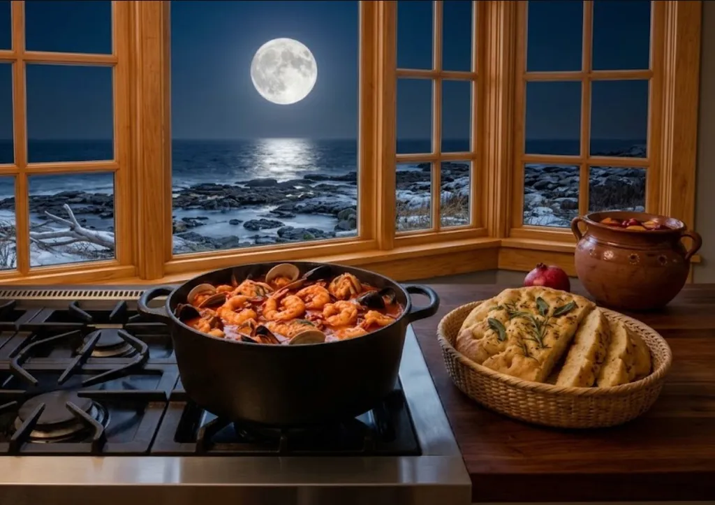 Under the Winter Moon: A Cioppino Supper (December 23)