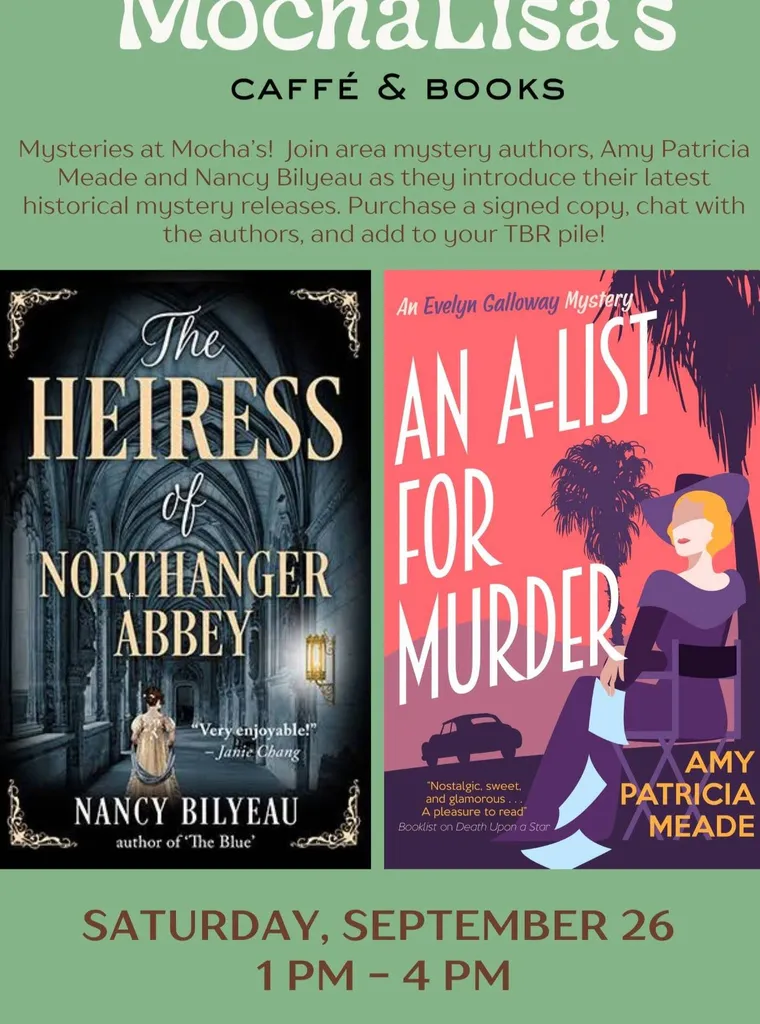 Local Author Event - Amy Patricia Meade & Nancy Bilyeau