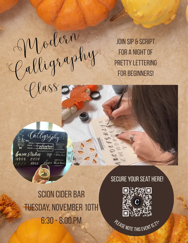 Modern Calligraphy Class