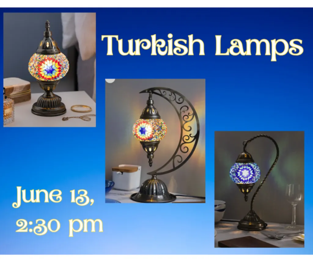 🧿 Turkish Mosaic Lamp Workshop
