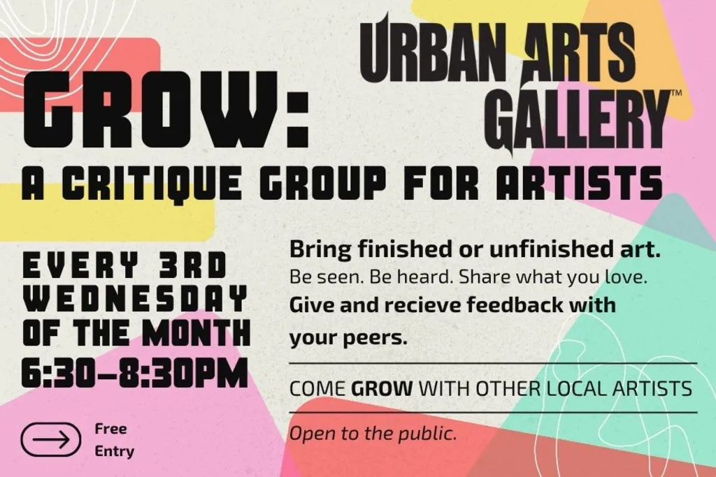 Grow: A Critique Group for Artists
