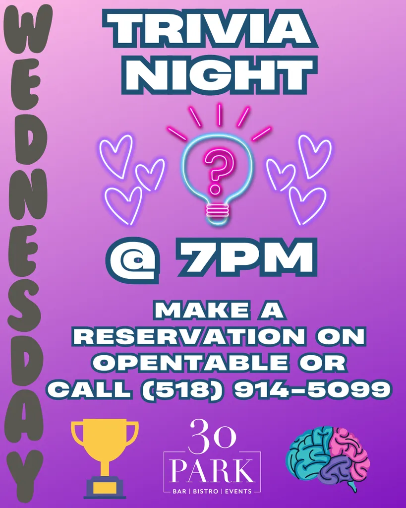 Wednesday Trivia Night