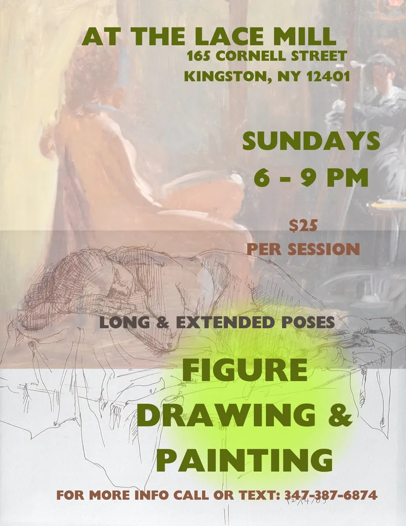 Figure Drawing & Painting Session with a Live Model