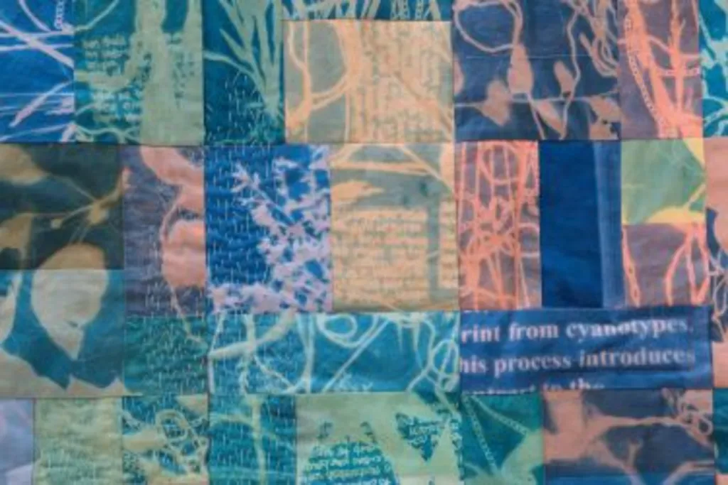 written in blue, by Anne Flynn