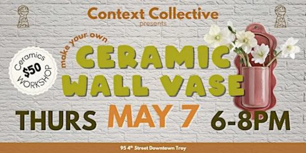 MYO Ceramic Wall Vase