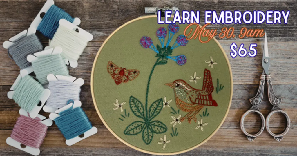 Learn Embroidery!