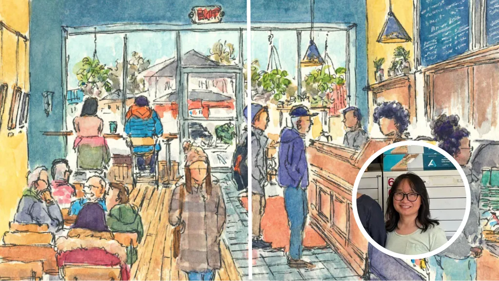 Travel Sketching: Cozy Cafés & Restaurants with artist in residence Ottavia Huang