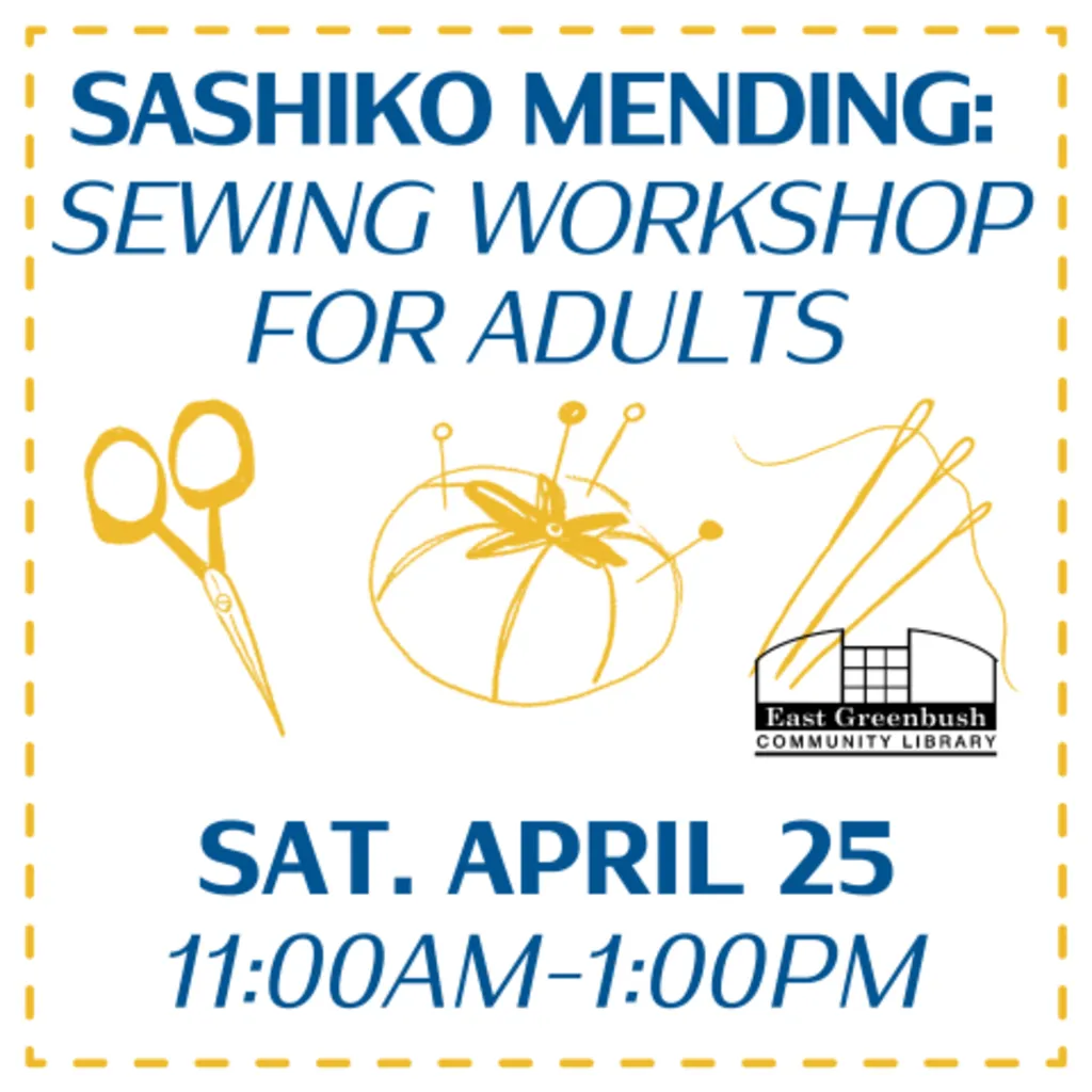 Sashiko Mending: Sewing Workshop for Adults