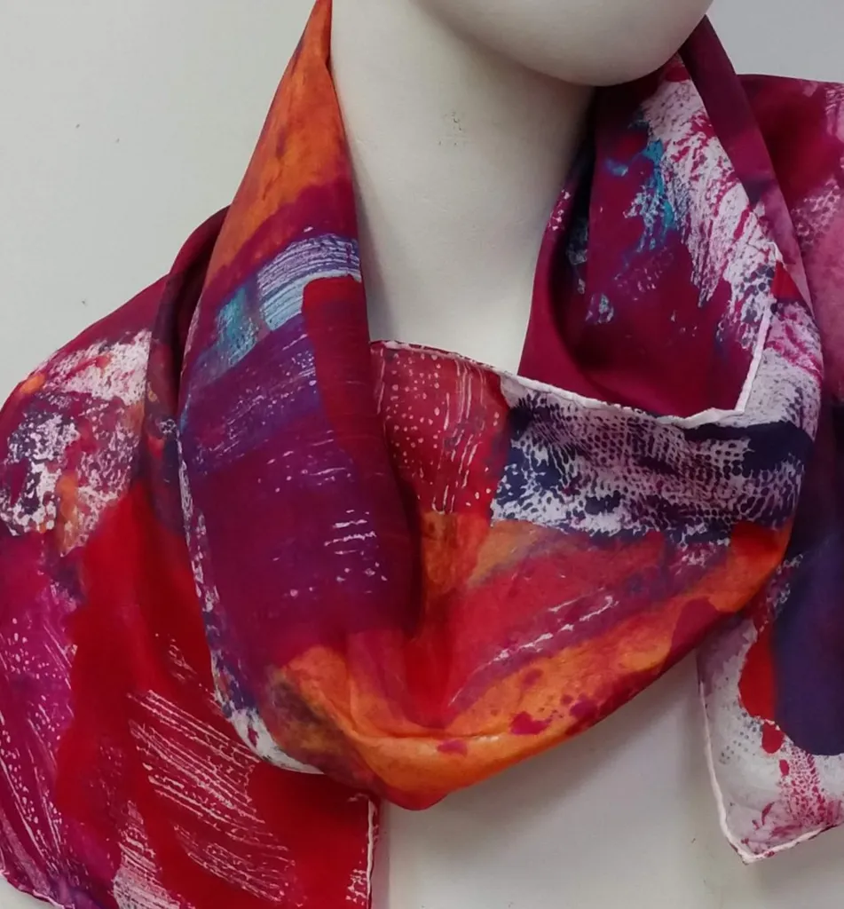 Silk Scarf Printing