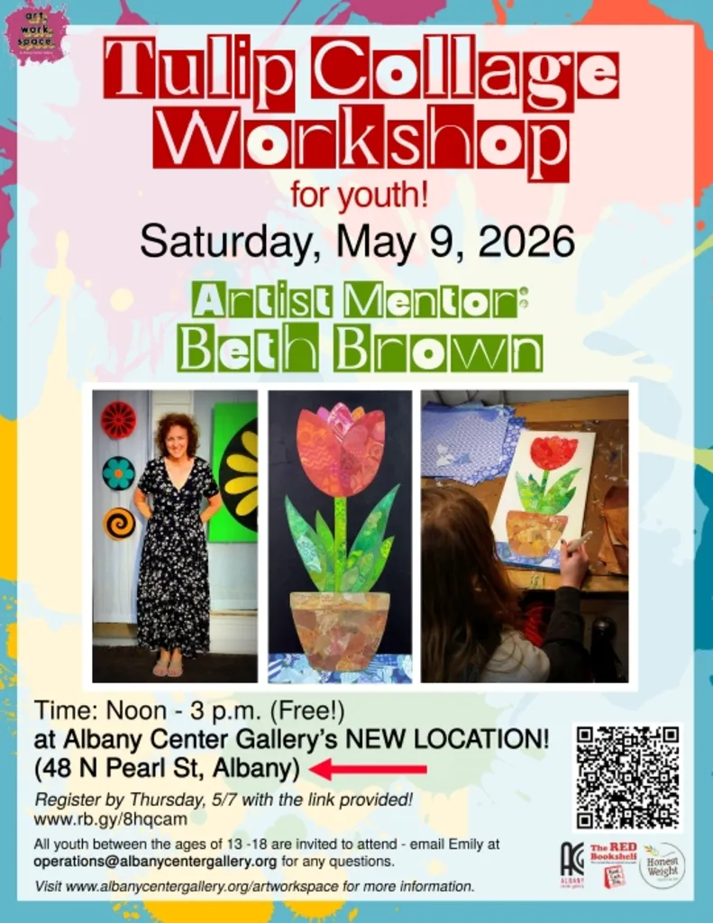 May 9, 2026 Art.Work.Space. Workshop with Beth Brown