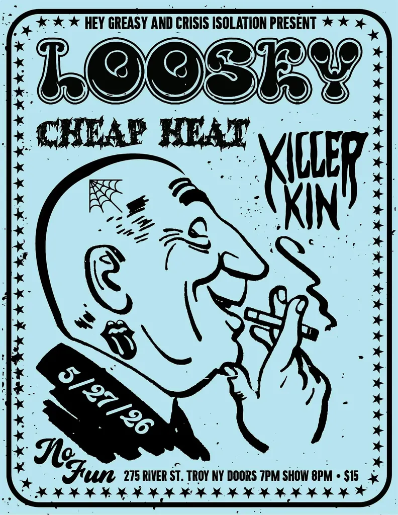 Loosey / Killer Kin / Cheap Heat / DJ TEX