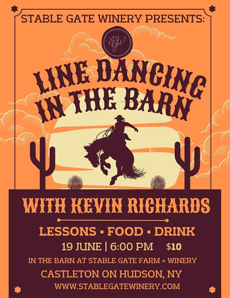 Line Dancing In The Barn!