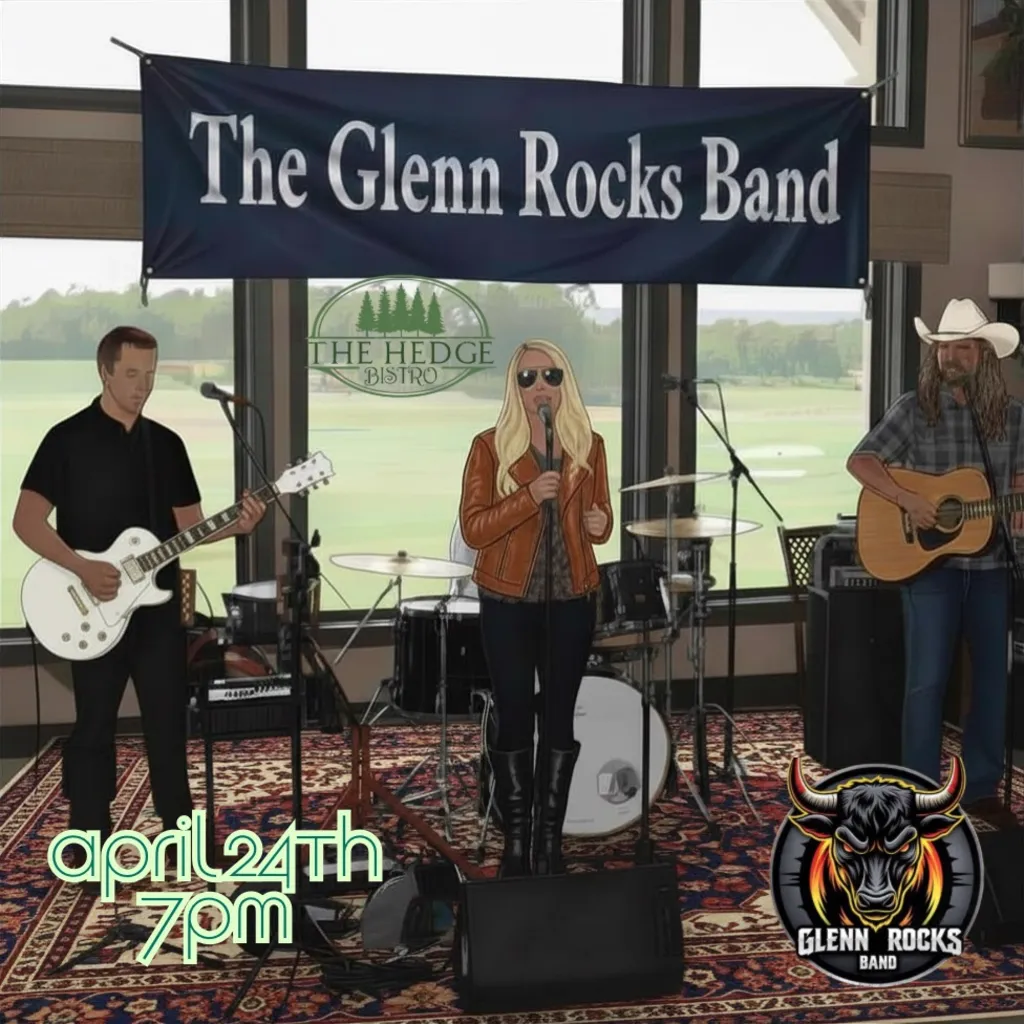 Glenn Rocks Band @ The Hedge Bistro