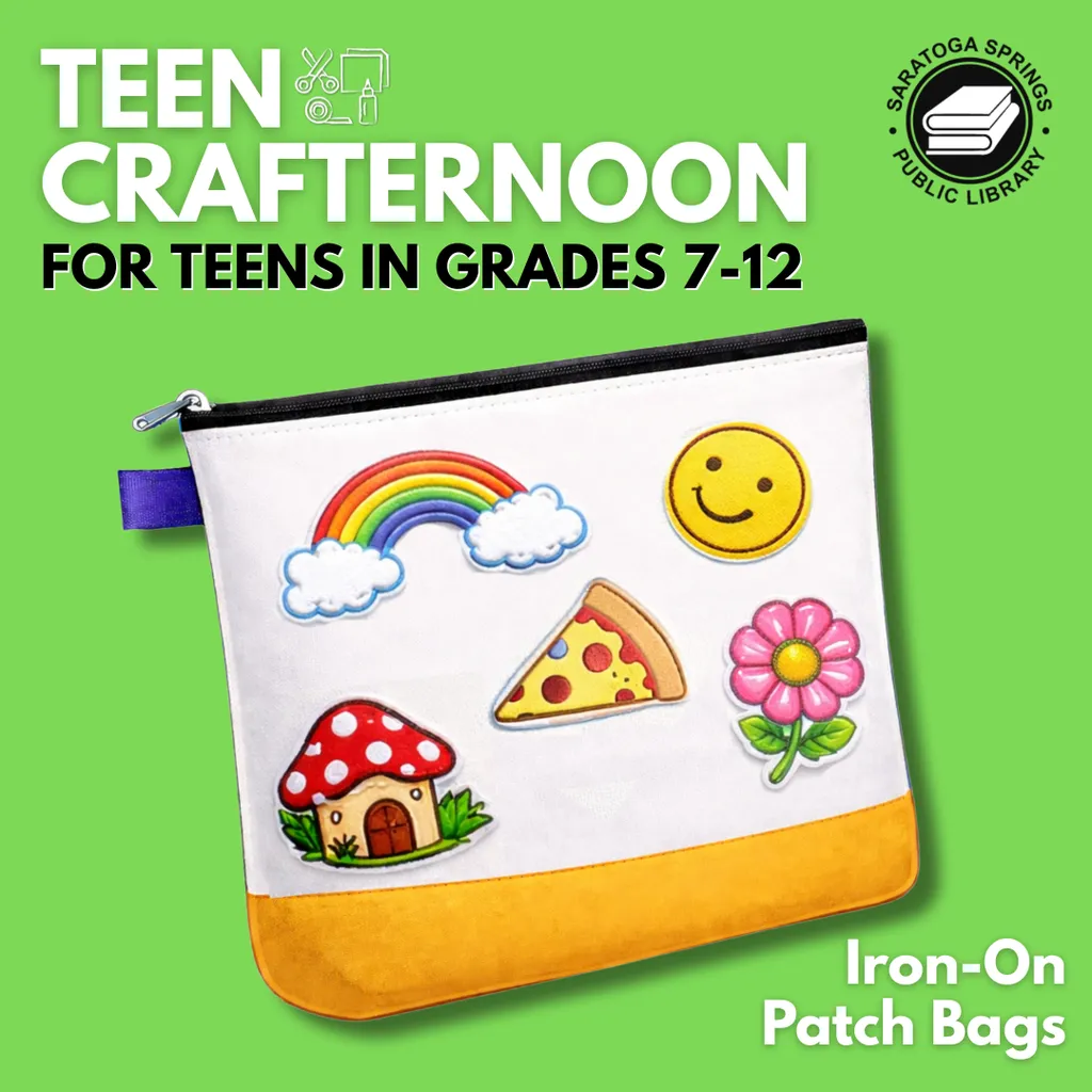 Teen Crafternoon: Iron-On Patch Bags In-Person