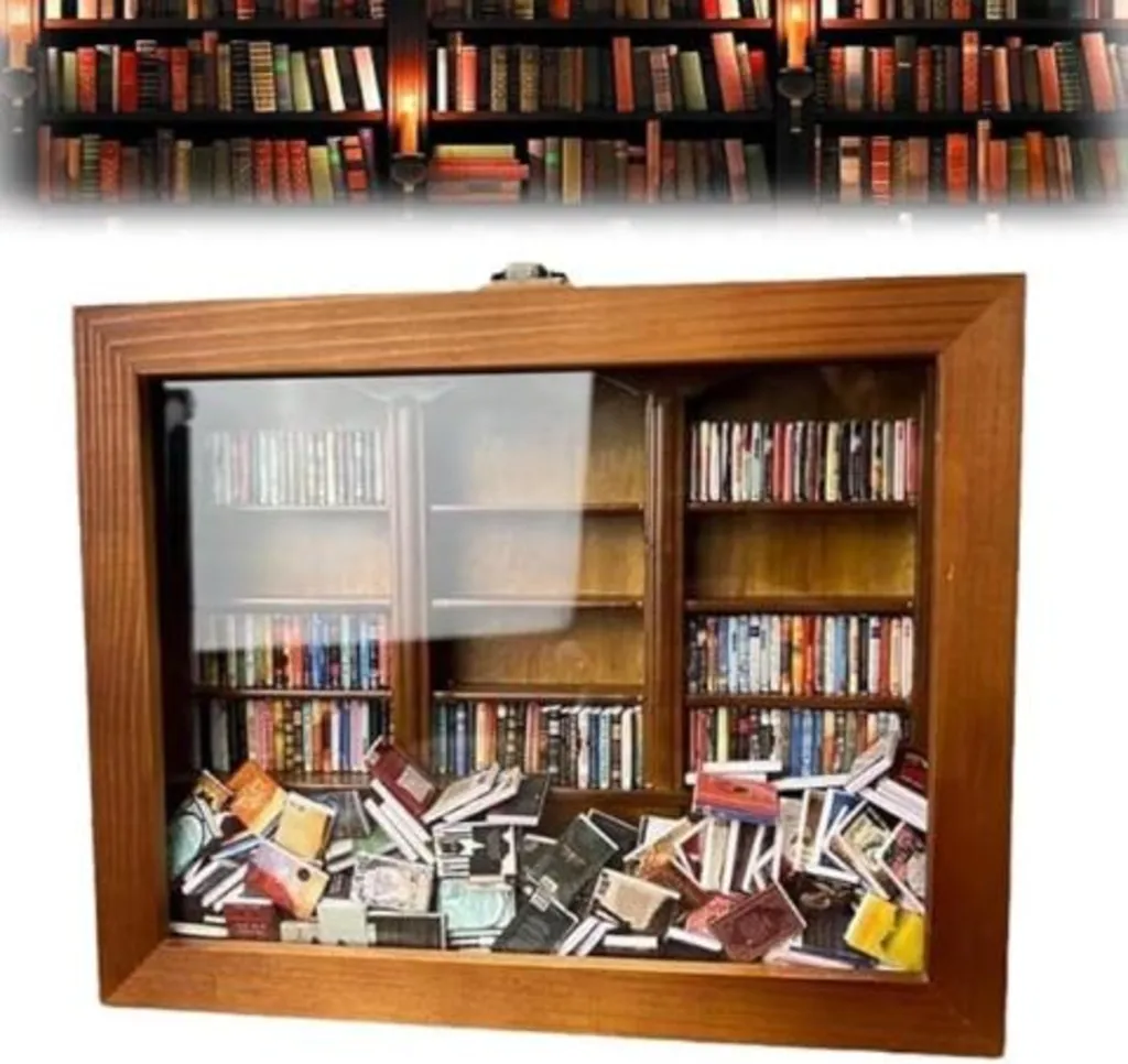 Shake your stress away- Anxiety Bookshelf