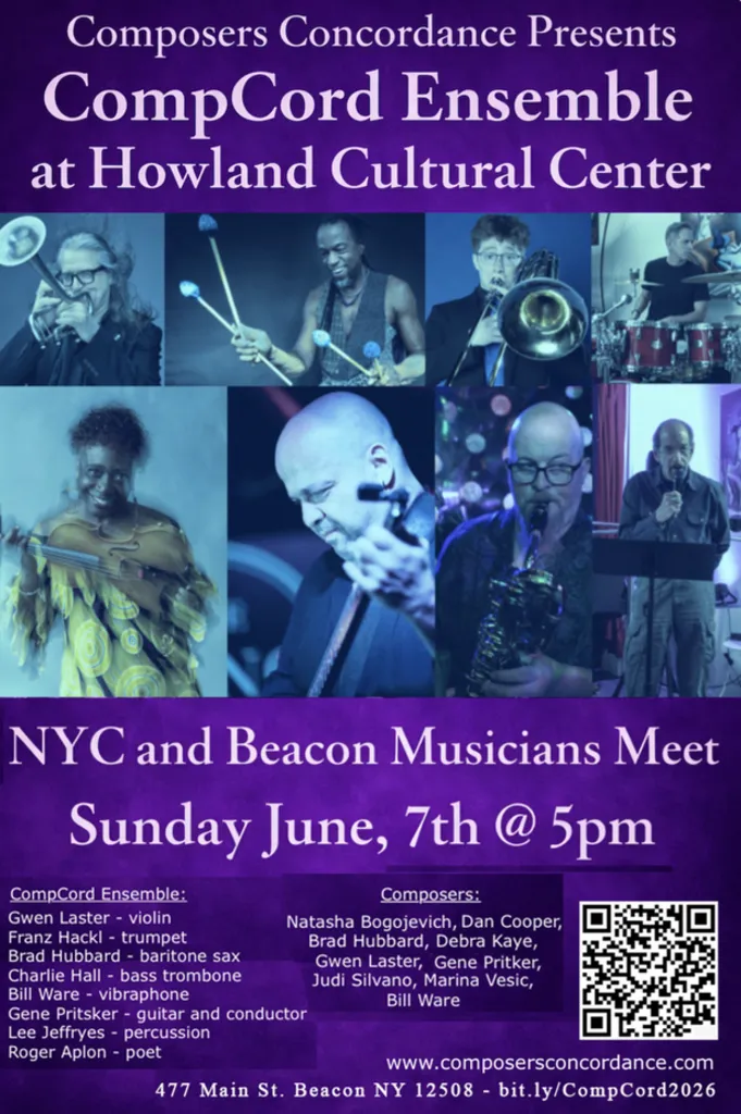 Composers Concordance: NYC and Beacon Musicians Meet