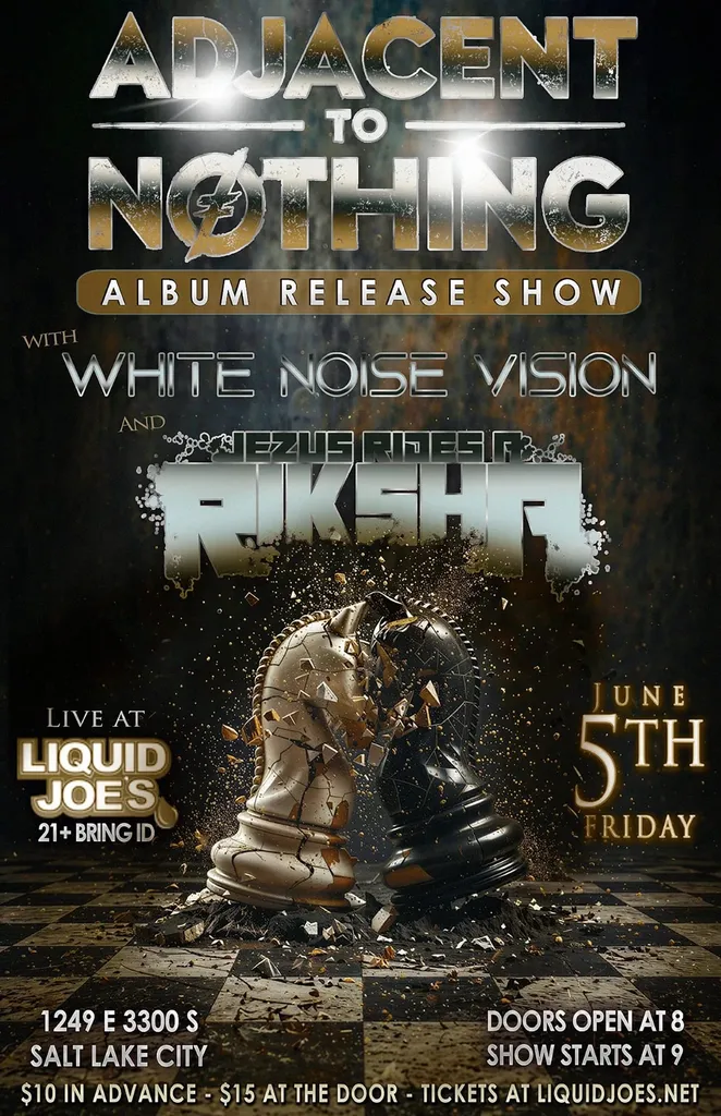 Adjacent To Nothing - Album Release Show