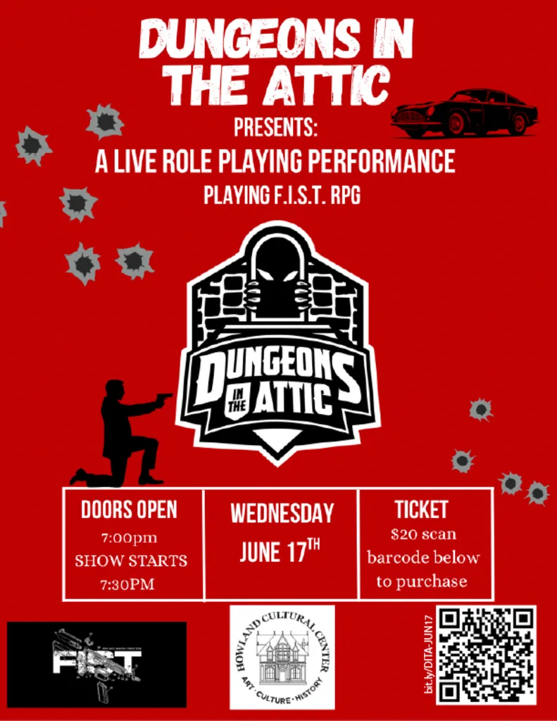 DUNGEONS IN THE ATTIC: A Live Role Playing Performance