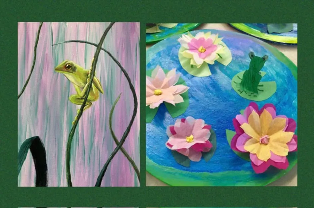 Art Workshops for Kids: Frogs! 5/17/26