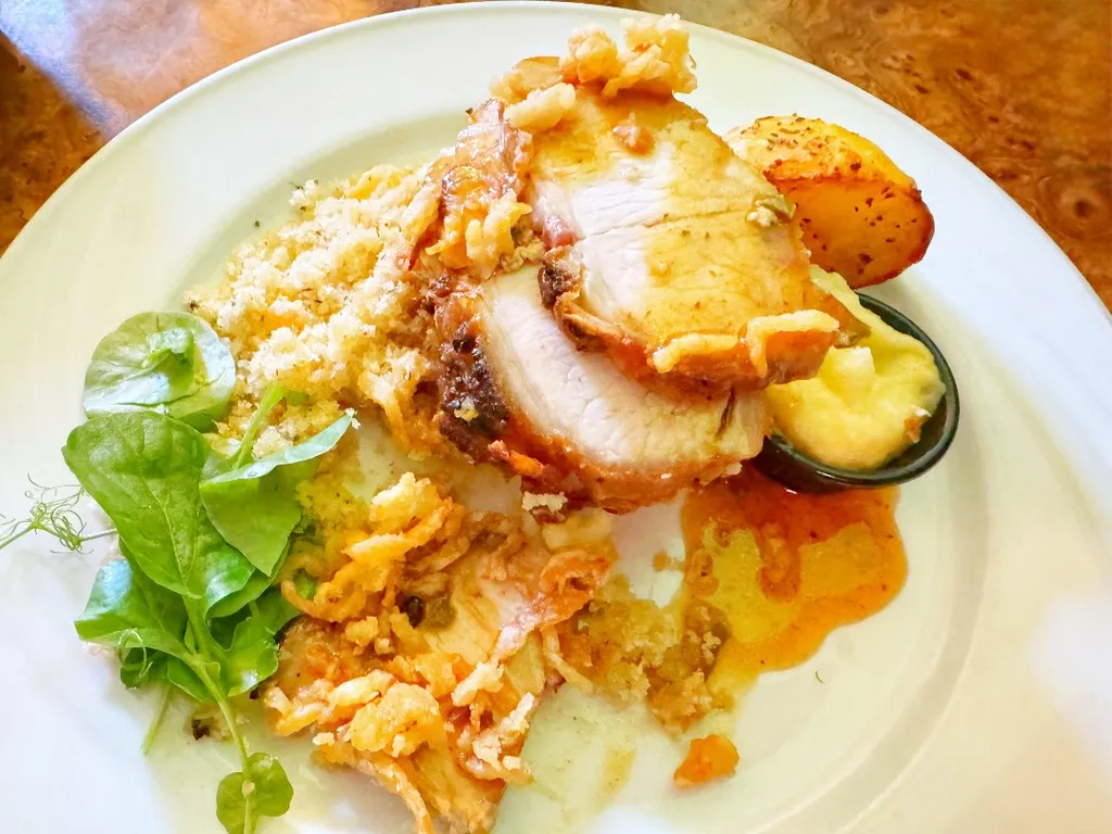 Crispy Pork, Creamy Polenta & Summer Swiss Chard 21+ (June 20)