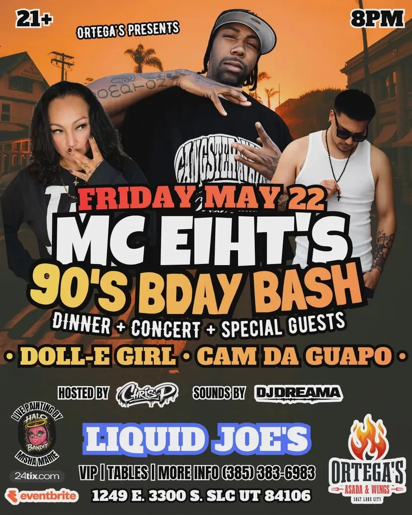 MC EIHT'S -90's BDAY BASH