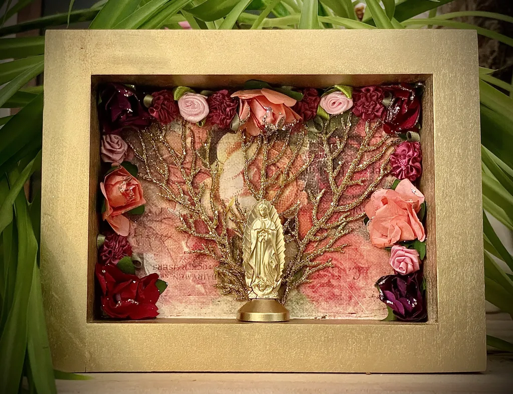Icons & Intentions: Mixed-Media Mary Shrine Making Contemplative