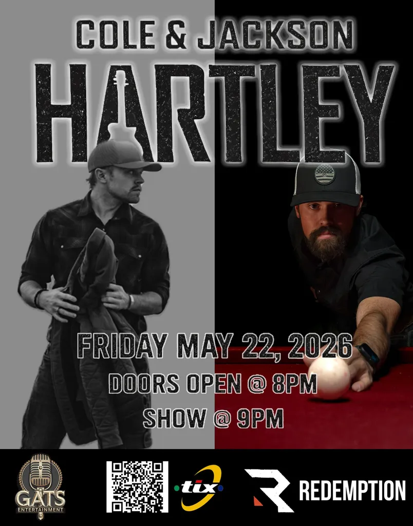 Hartley Brothers will be performing in the club!