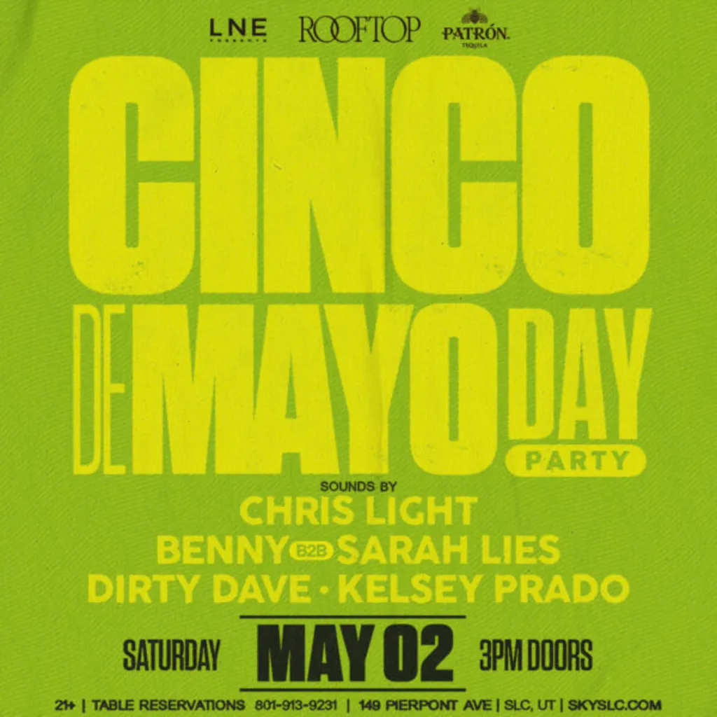 Cinco de Mayo Day Party on Sky Rooftop