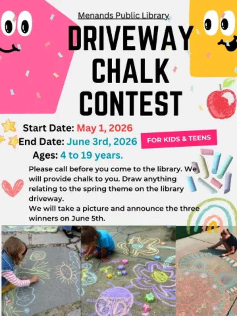 Driveway Chalk Contest