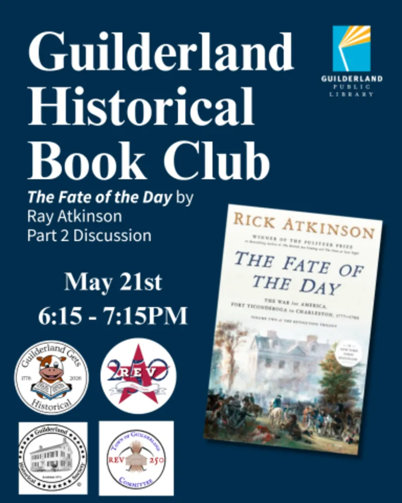 Guilderland Historical Book Club: The Fate of the Day
