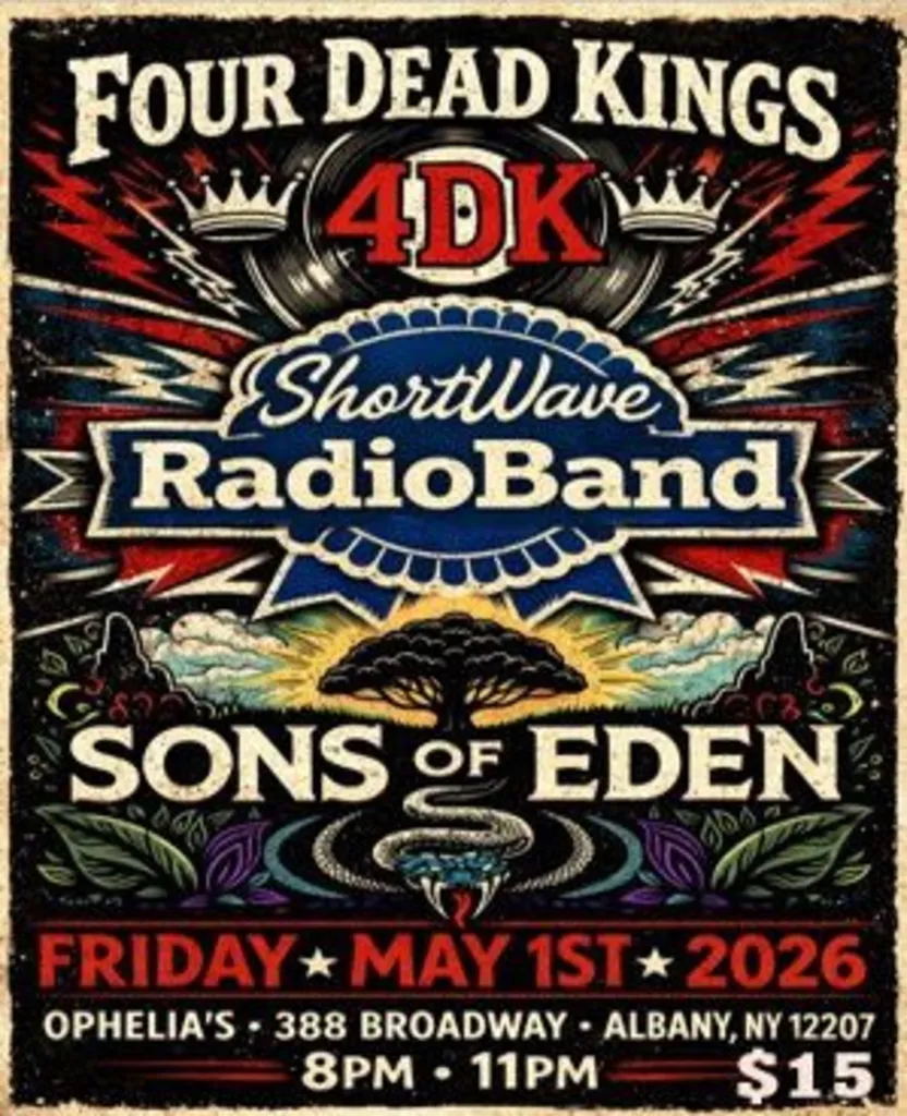 Four Dead Kings/Shortwave RadioBand/Sons of Eden