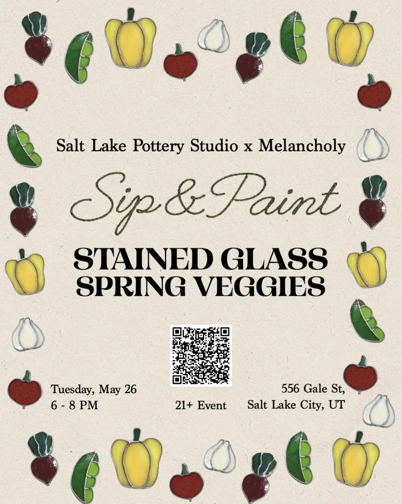 Sip & Paint with Salt Lake Pottery Studio