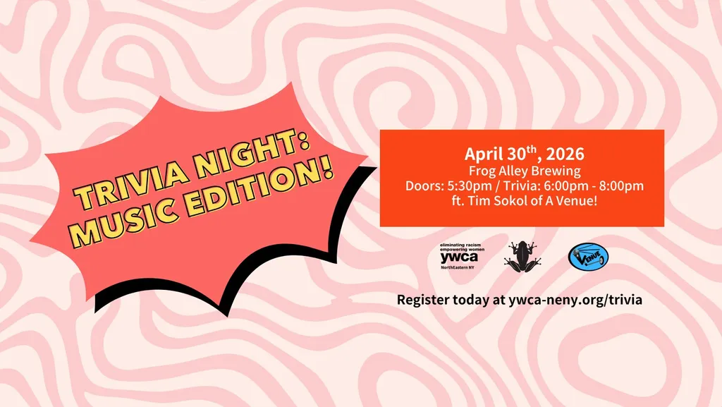 YWCA NENY Trivia Night: Music Edition at Frog Alley Brewing!