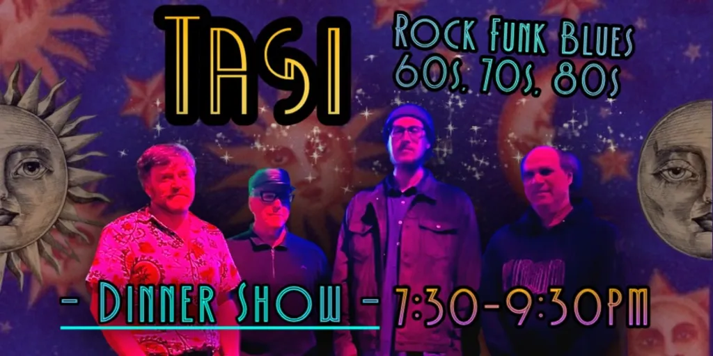 Blues Funk Rock dinner show with TASI! ☆FREE SHOW☆
